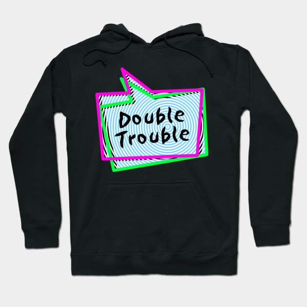 Double Trouble Hoodie by davidroland